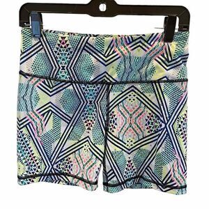 Victoria Secret VS Sport Spandex Bike Shorts Medium Mod Graphic